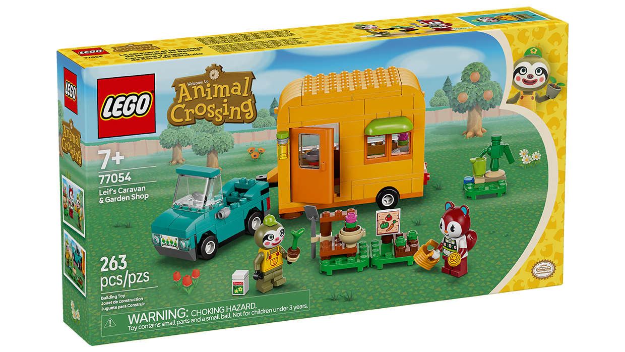LEGO® Animal Crossing™ Leif’s Caravan & Garden Shop 1